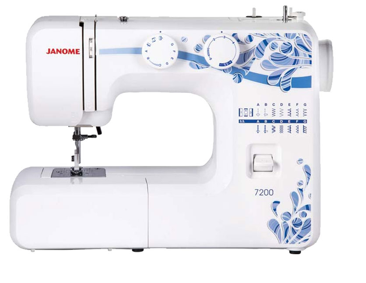 چرخ خیاطی و گلدوزی ژانومه مدل 7200