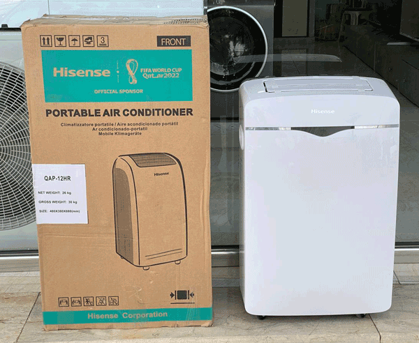 کولرپرتابل هایسنس QAP-12HR 12000 BTU