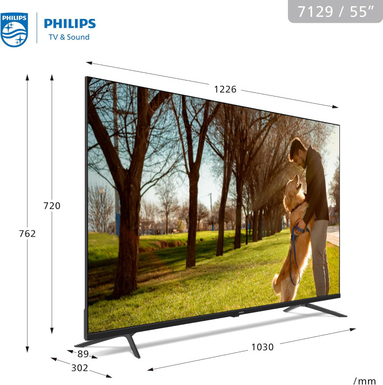 تلویزیون برند فیلیپس مدل 55PUT7110