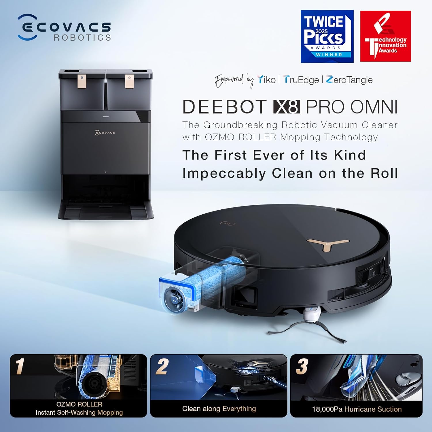 جارو رباتیک مدل x8 pro omni