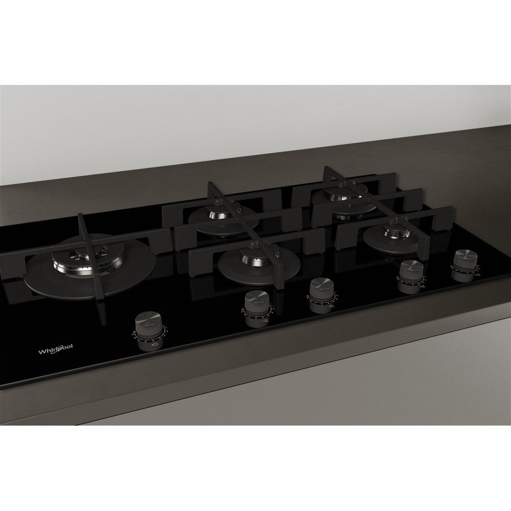 Whirlpool gas hob: 5 gas GOWL 928/NB
