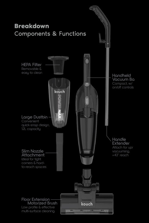 بانه خرید جاروبرقی پرتابل کوخ مدل KSV-2031
