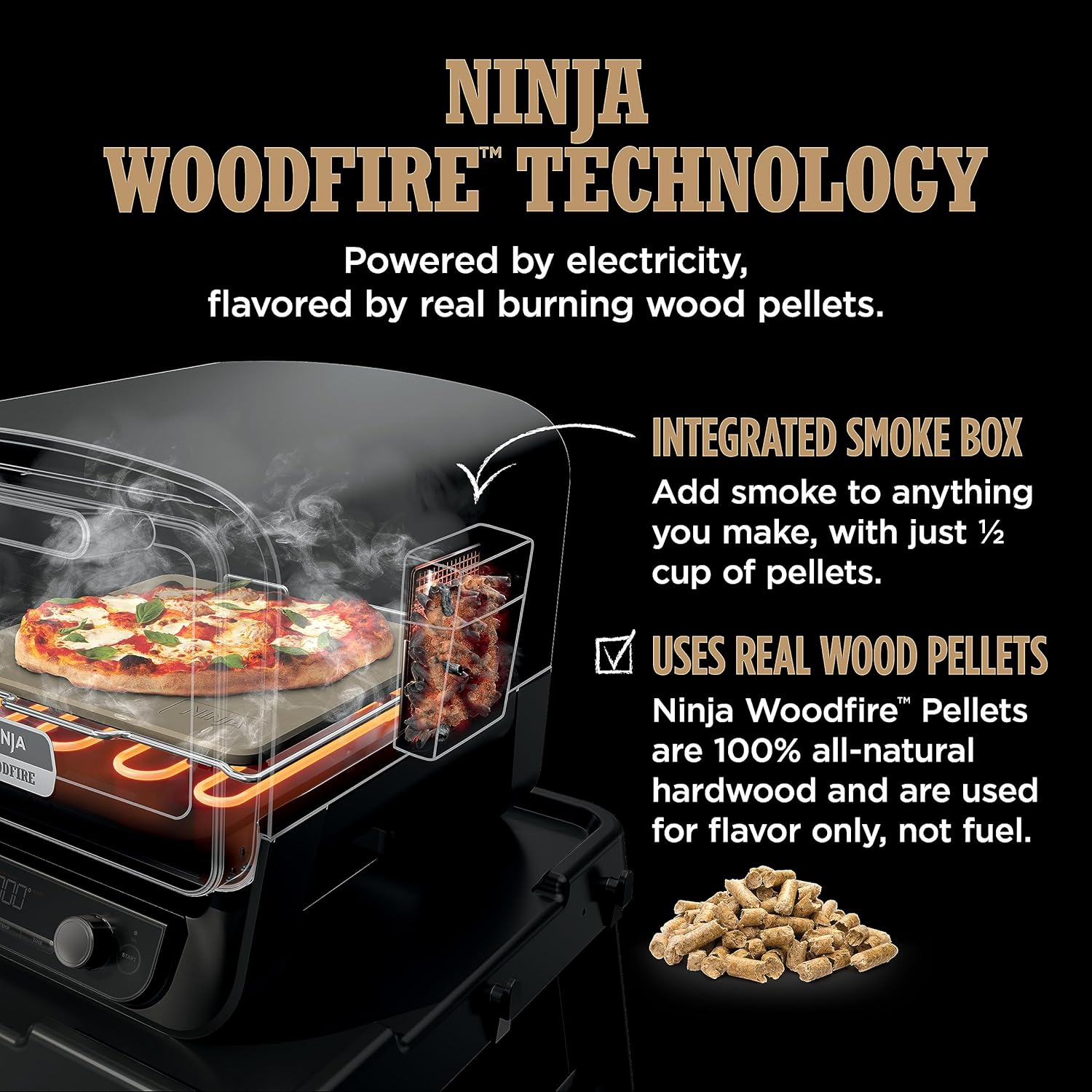 Ninja Woodfire Electric Outdoor Oven OO101UK