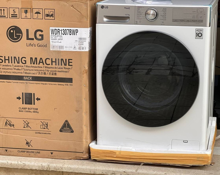 خرید ماشین لباسشویی ال جی مدل WDR1307BWP