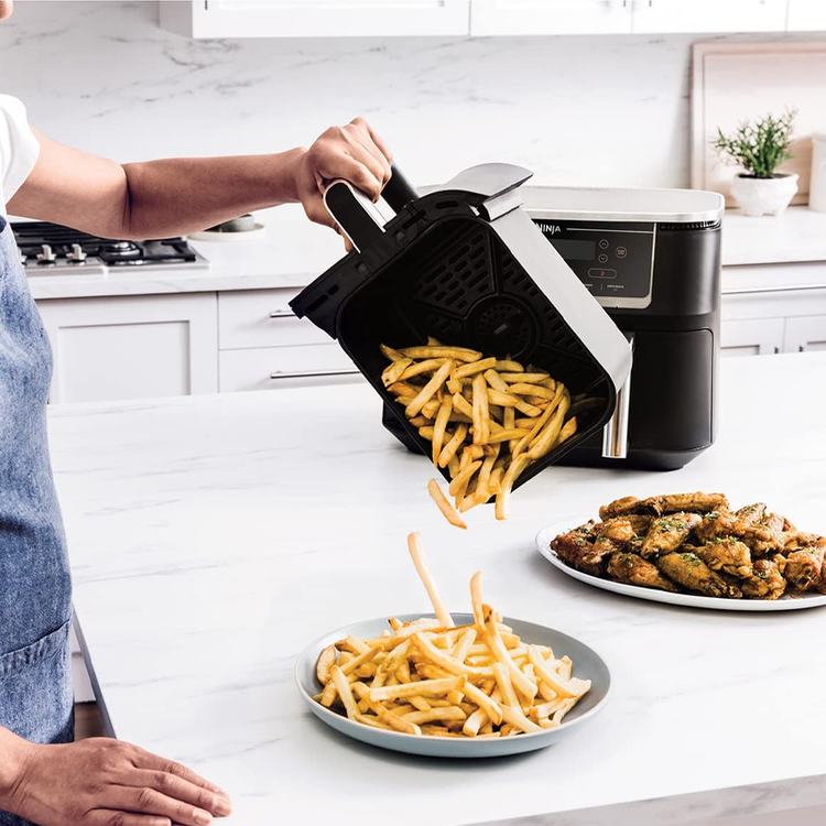 Ninja Foodi MAX Dual Zone Air Fryer with Smart Cook System AF451UK