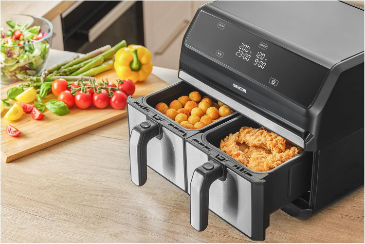 سرخ کن دو سبد سنکور مدل SFR9500SS